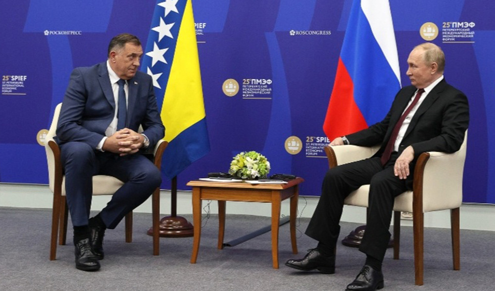 Šta je Putin rekao Miloradu Dodiku?