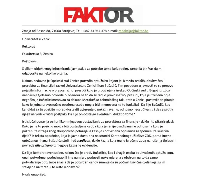 Univerzitet U Zenici