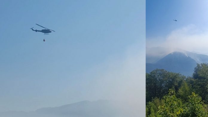 Helikopter Os BIH Gasenje Pozara