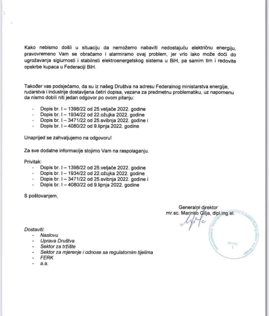 JP Elektroprivreda HZHB 2