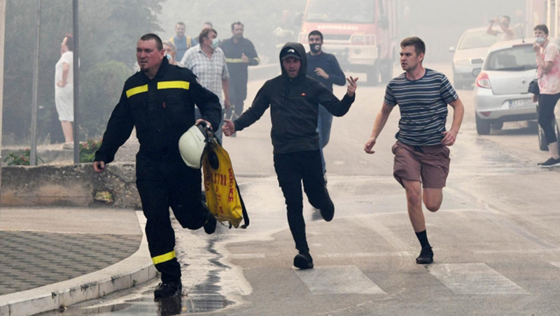 Požar Dalmacija Vatrogasci