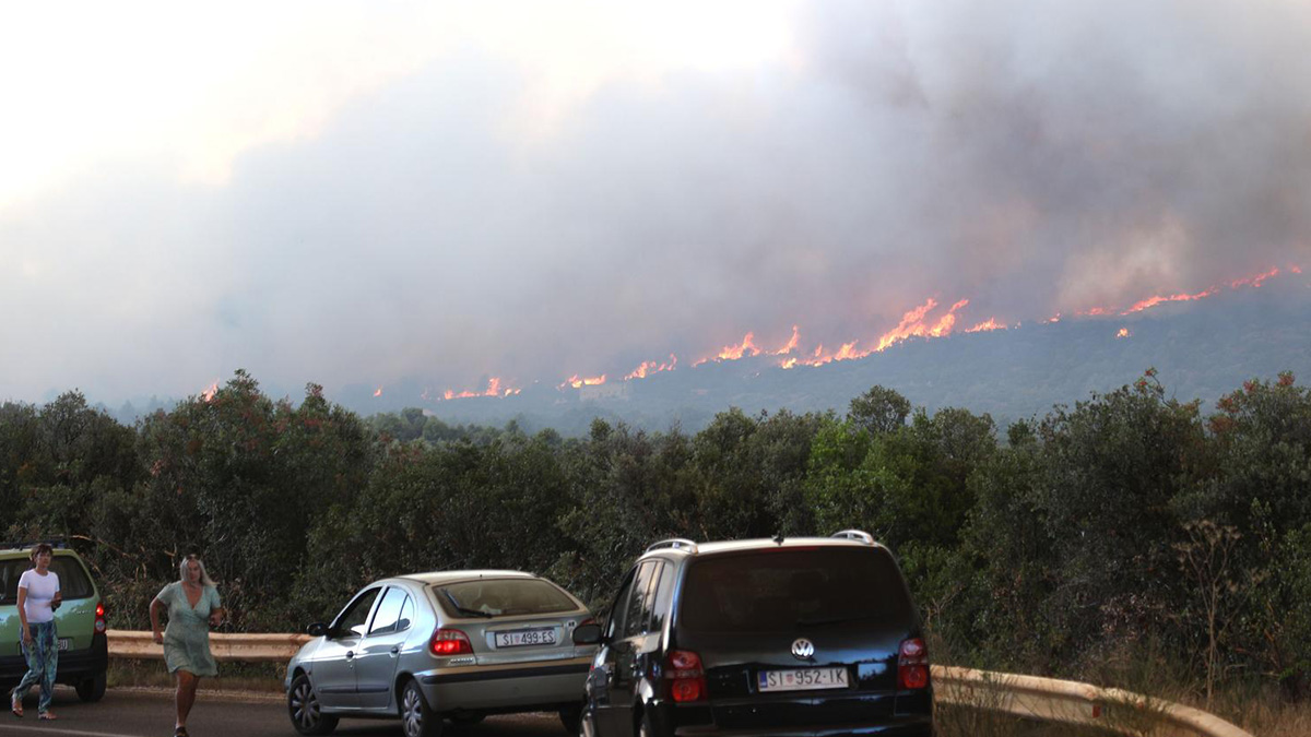 Pozari Dalmacija