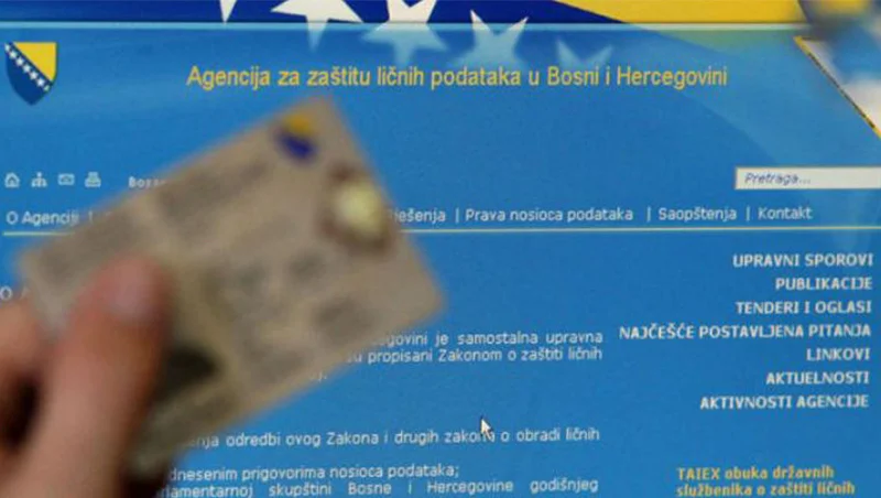 Usvojen Izvještaj o zaštiti ličnih podataka u BiH Licni Podaci