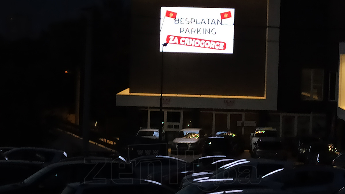 Besplatan Parking CG U Zenici