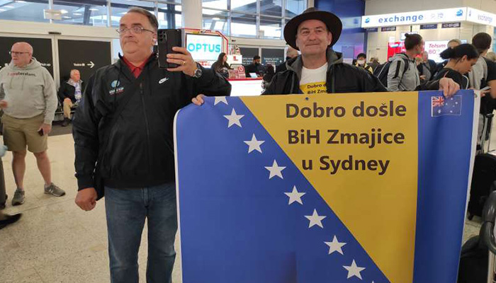 Docek Zmajica Australija Kosarka