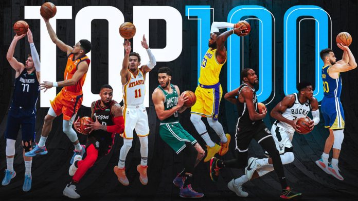 NBA Top 100 Ilustracija