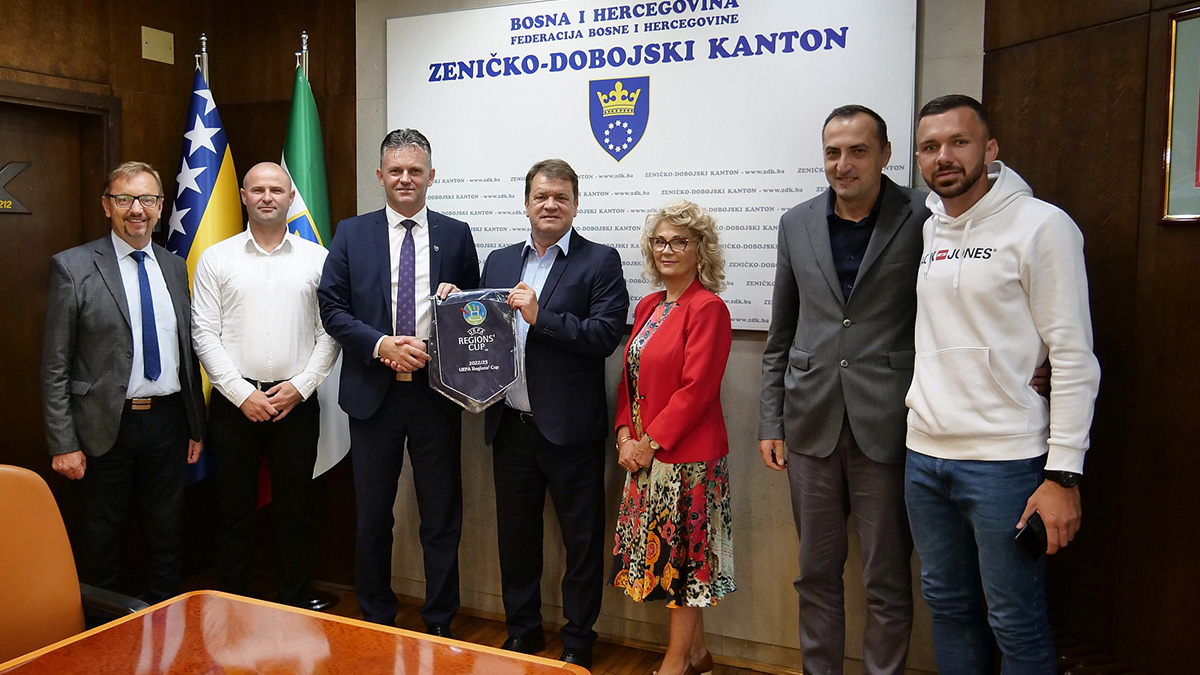 Premijer Bašić Primio Delegaciju Nogometnog Saveza ZDK