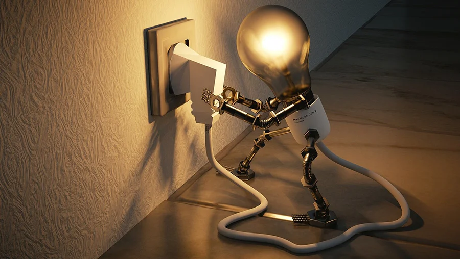 Struja Sijalica Ilustracija