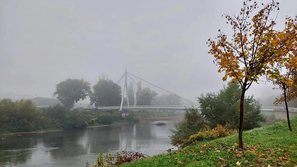 Grad Zenica Magla Jesen