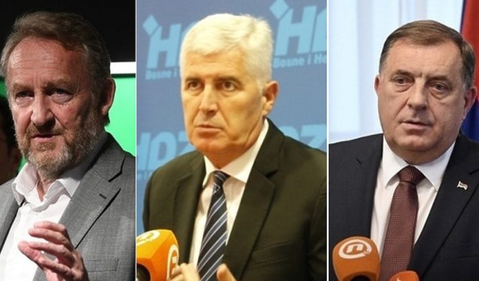 Izetbegovic, Covic I Dodik