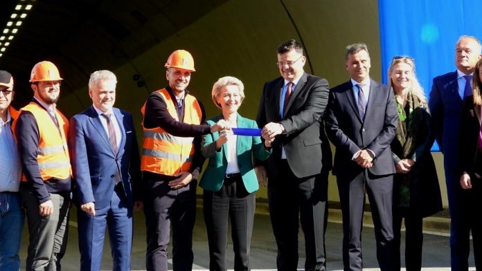 Predsjednica Evropske Komisije Ursula Von Der Leyen Otvorila Tunel Ivan