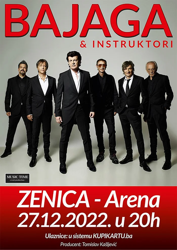 Bajaga & instruktori u Areni u Zenici