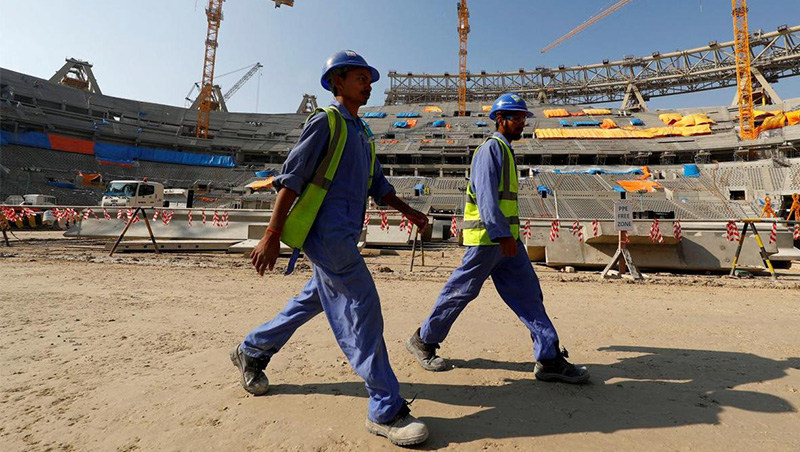 Gradiliste Stadiona Katar Qatar