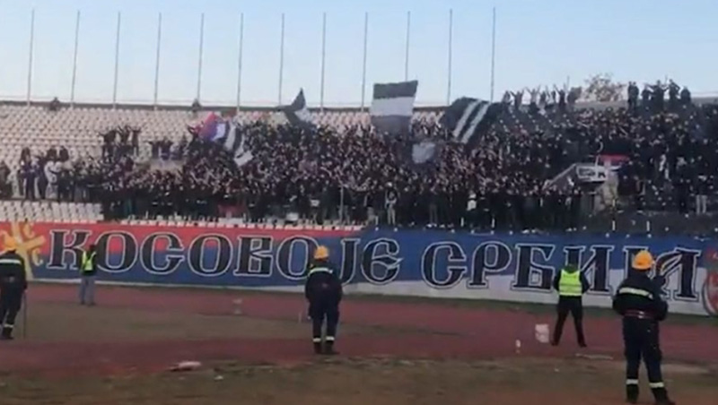 Partizan Navijaci Transparent