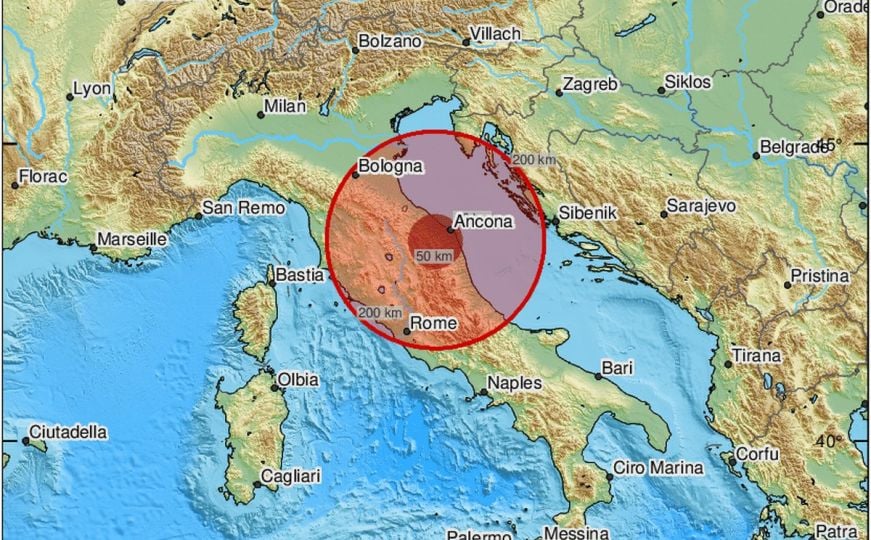 Italija Zemljotres