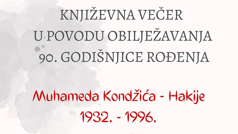 90 Godina Od Smrti Muhameda Kondzica