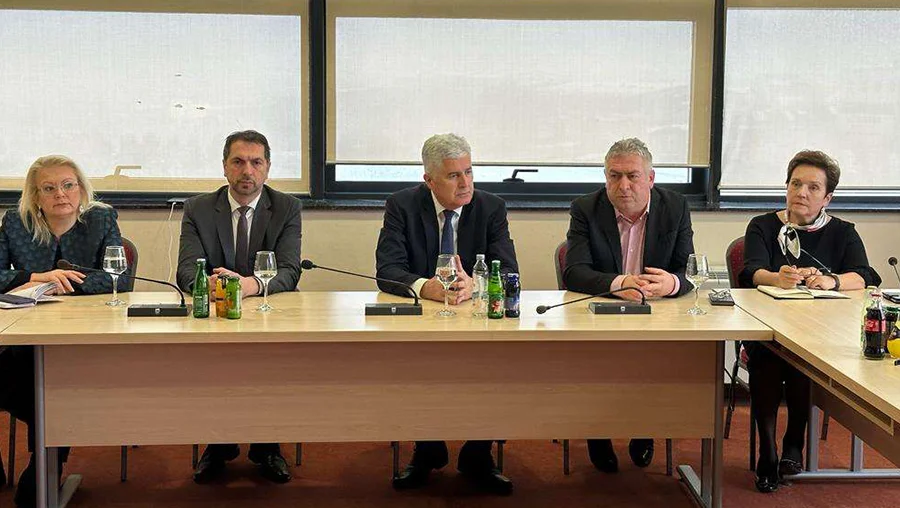 Čović U Razgovoru Sa Predstavnicima SBK