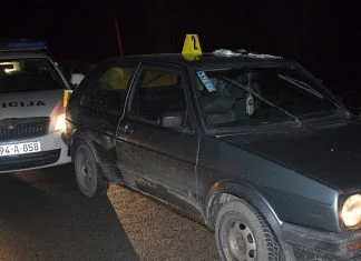 Kakanjska policija lišila slobode osobu osumnjičenu za krađu vozila u Travniku MUP ZDK Kakanj Golf