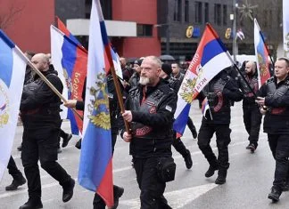 Dodik je u Istočno Sarajevo doveo i Noćne vukove, ozloglašenu prorusku organizaciju Nocni Vukovi