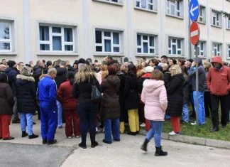 Protest Sindikata Radnika KBZ