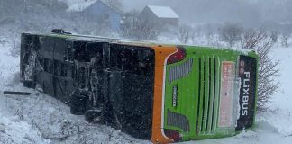 Autobus Iz Hrvatske Prevrnut