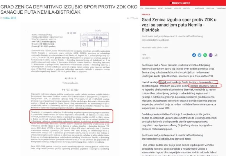 Dokumenti Grad Zenica Foto