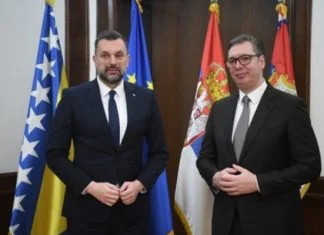 Elmedin Konaković I Aleksandar Vučić