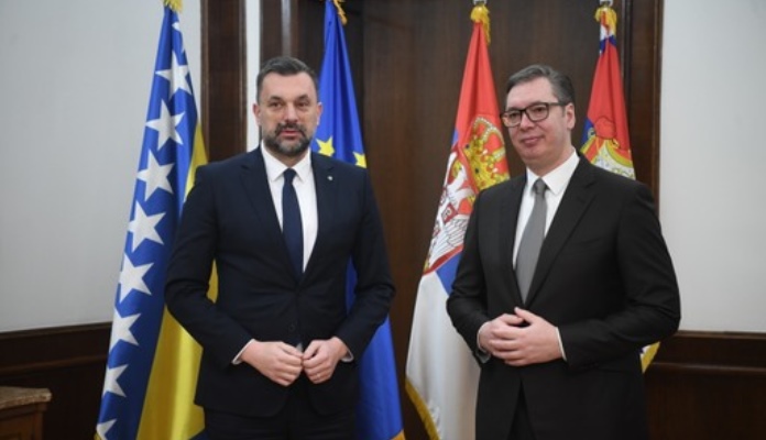 Elmedin Konaković I Aleksandar Vučić