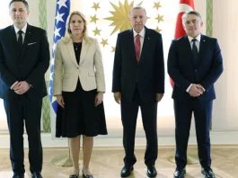 Erdogan I članovi Predsjedništva BIH