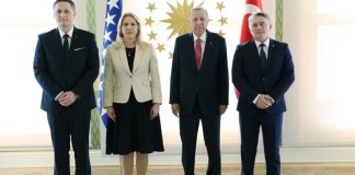 Erdogan I članovi Predsjedništva BIH