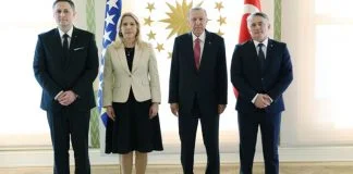 Erdogan I članovi Predsjedništva BIH