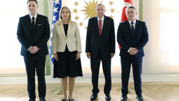 Erdogan I članovi Predsjedništva BIH