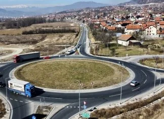 Kružni tok na ulazu/izlazu kod Zenice je jedan od najvećih u BiH Kružni Tok Na Ulazu U Zenicu