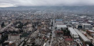 Ruševine Nakon Razornog Zemljotresa