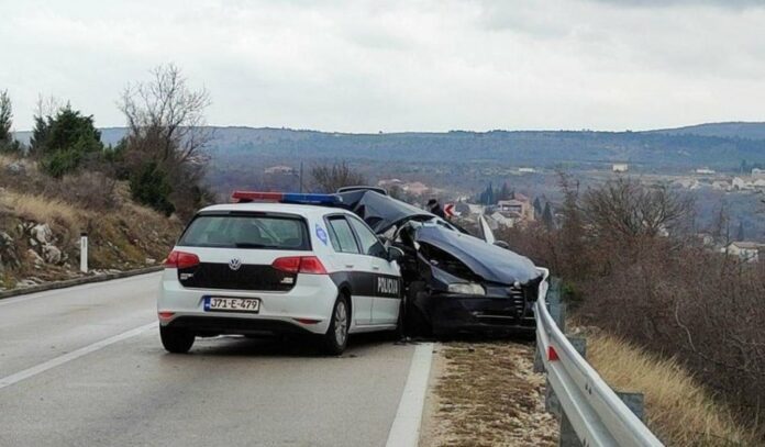 Saobraćajna Nesreća Na Magistralnoj Cesti Mostar Čitluk