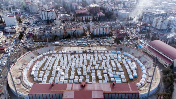 Postavljeno 50.818 velikih šatora za smještaj žrtava zemljotresa u Turskoj