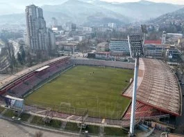 Stadion Bilino polje, Čelik