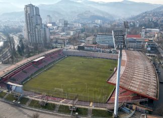 Stadion Bilino polje, Čelik