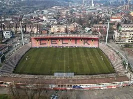 Stadion Bilino polje, Čelik