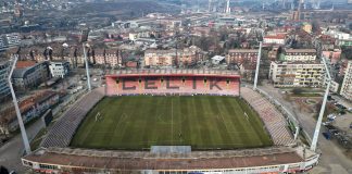 Stadion Bilino polje, Čelik