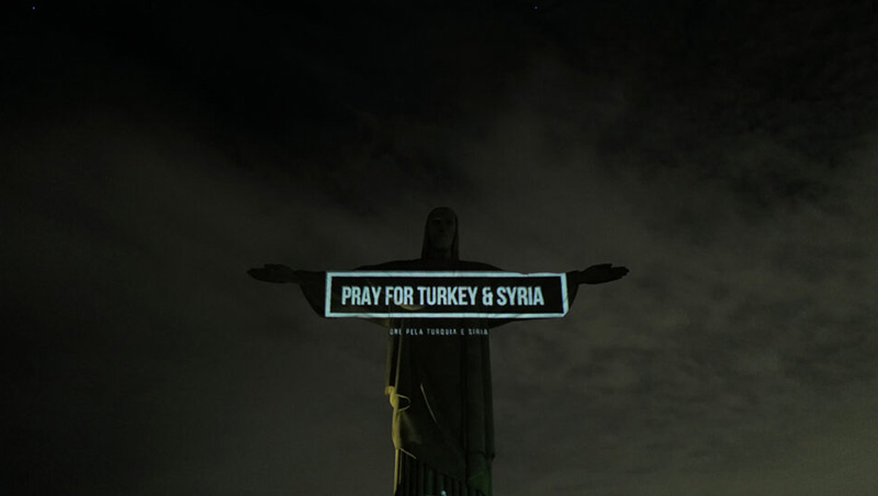 Statua Krista Molitva Za Tursku I Siriju
