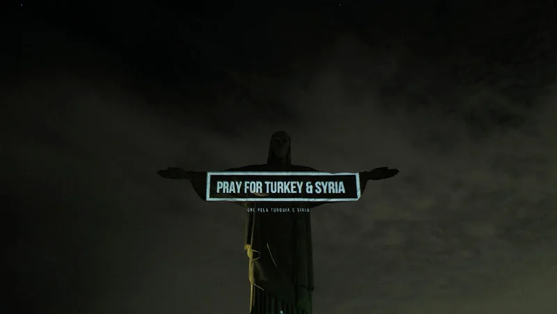 Statua Krista Molitva Za Tursku I Siriju