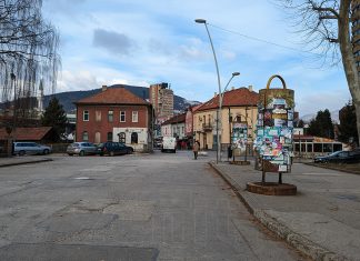 Grad Zenica, Zima, Zagađenje, displej