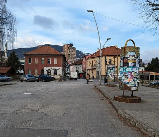 Grad Zenica, Zima, Zagađenje, displej