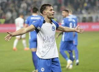 Amar Dedić postigao golčinu, čestitao ramazan i dobio žuti karton Amar Dedic