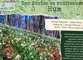 Azimuth 135 Planinarska Tura Planina Hum