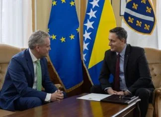 Bećirović i Sattler se složili da evropski put Bosne i Hercegovine nema alternativu Bećirović I Sattler