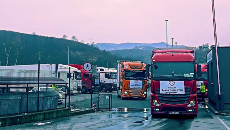 Kamioni Iz Sarajeva Krenuli Za Tursku I Siriju