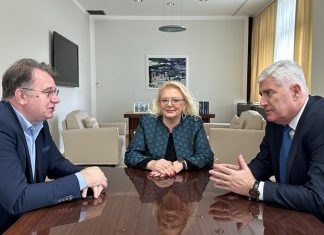 Lidija Bradara Dragan Covic I Nermin Niksic