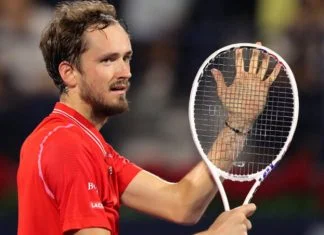 Medvedev bolji od Đokovića za rusko finale u Dubaiju (VIDEO) Medvedev Teniser